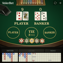 VolerBet - Baccarat - Jeu de Cartes Sophistiqué